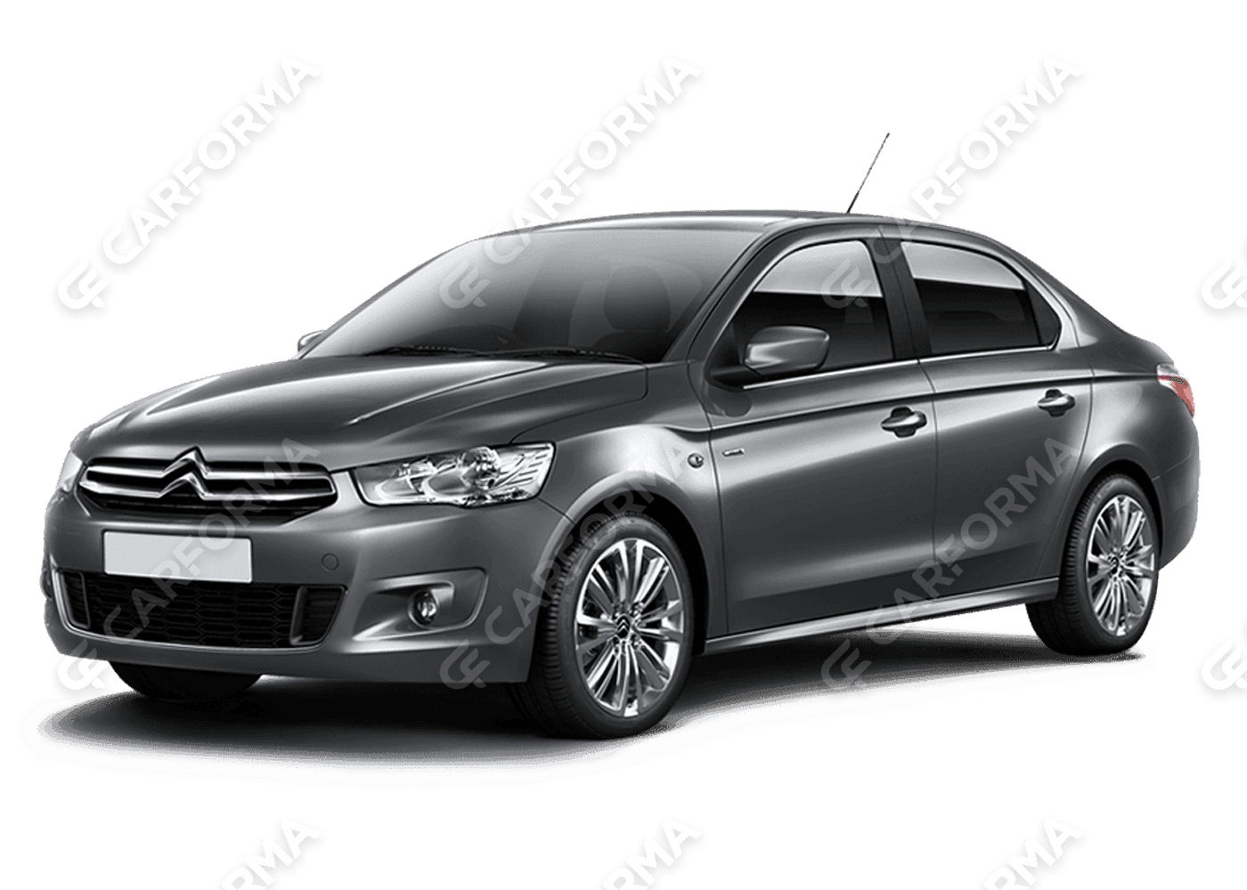 Ворсовые коврики на Citroen C-Elysee 2012&nbsp;-&nbsp;2022