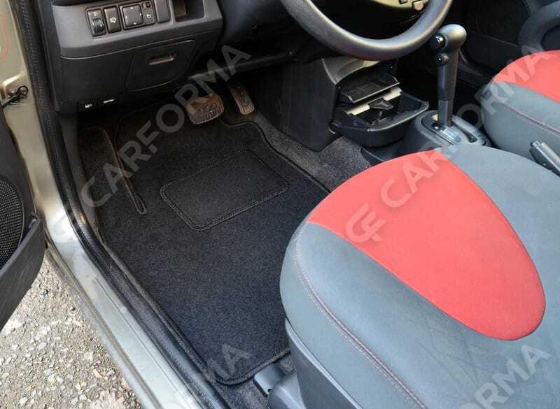 Ворсовые коврики на Nissan Micra (K12) 2003&nbsp;-&nbsp;2010 в Стерлитамаке