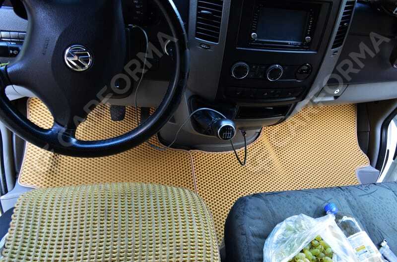 Ворсовые коврики на Volkswagen Crafter I 2006&nbsp;-&nbsp;2017 в Стерлитамаке
