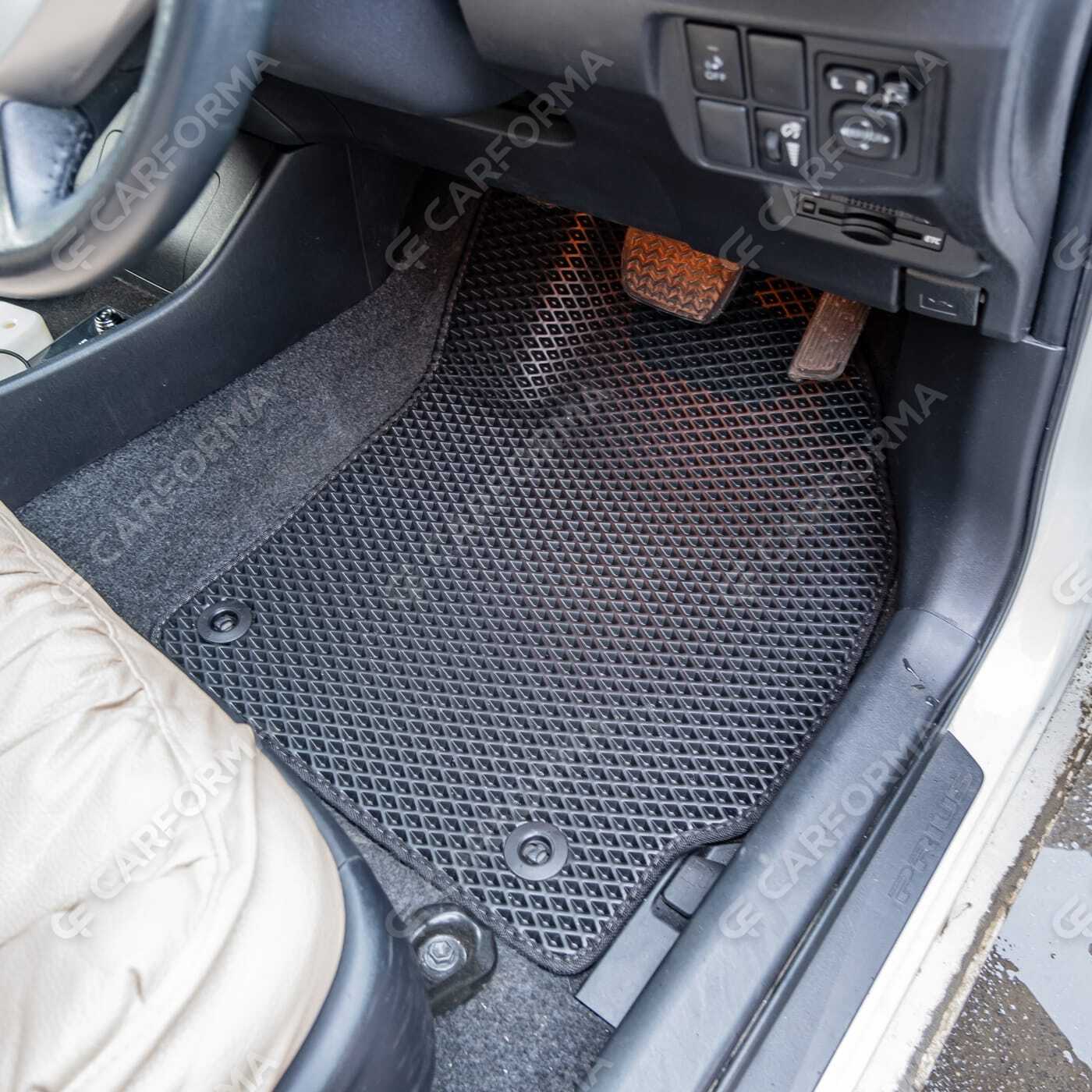 Ворсовые коврики на Toyota Prius (30) 2009&nbsp;-&nbsp;2016 в Стерлитамаке