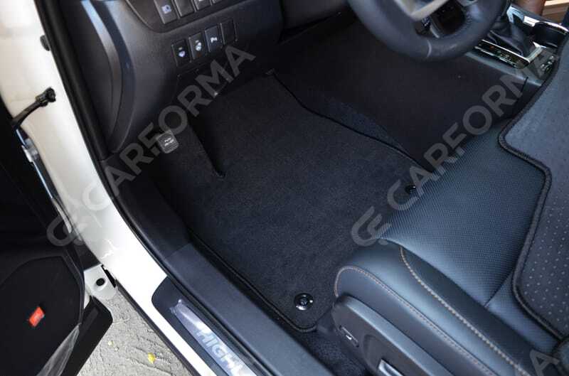 Ворсовые коврики на Toyota Highlander III 2013&nbsp;-&nbsp;2020 в Стерлитамаке