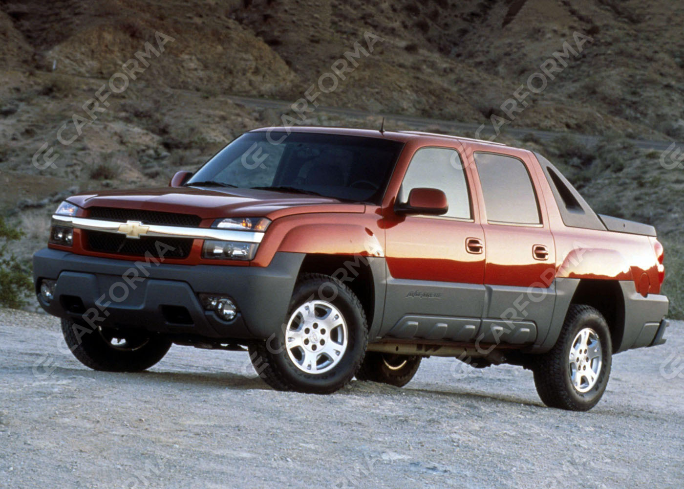 Ворсовые коврики на Chevrolet Avalanche I 2001&nbsp;-&nbsp;2006