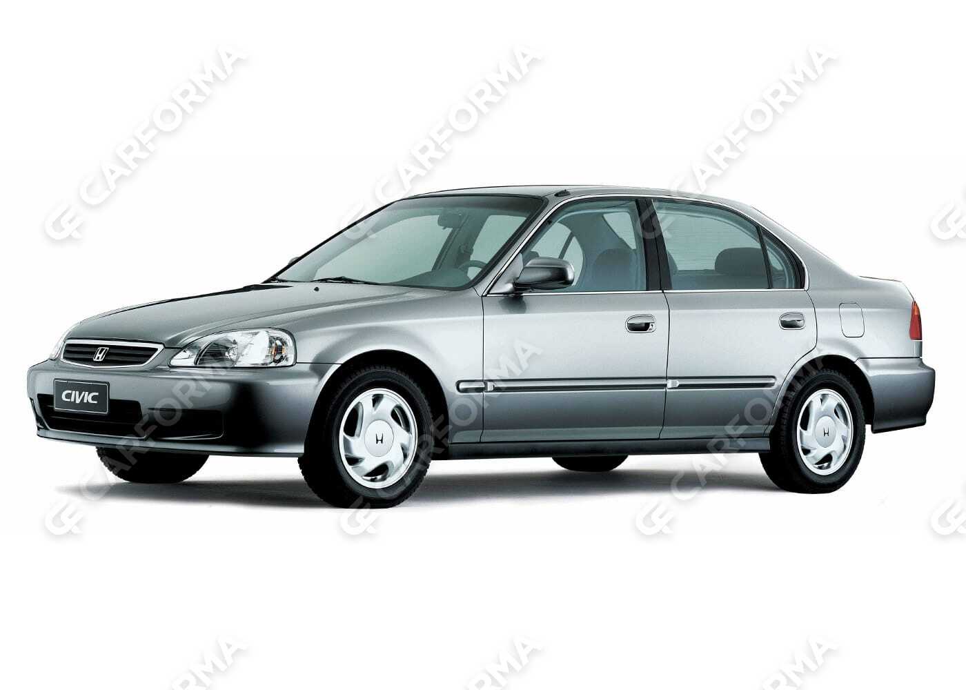Ворсовые коврики на Honda Civic VI 4d 1995&nbsp;-&nbsp;2002