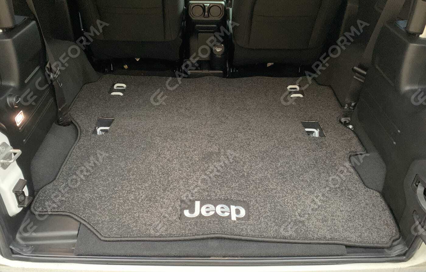 Ворсовые коврики на Jeep Wrangler (JL) 2017&nbsp;-&nbsp;2026 в Стерлитамаке