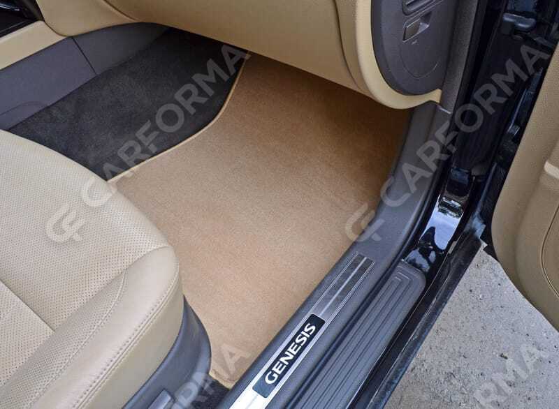 Ворсовые коврики на Hyundai Genesis I 2008&nbsp;-&nbsp;2014 в Стерлитамаке