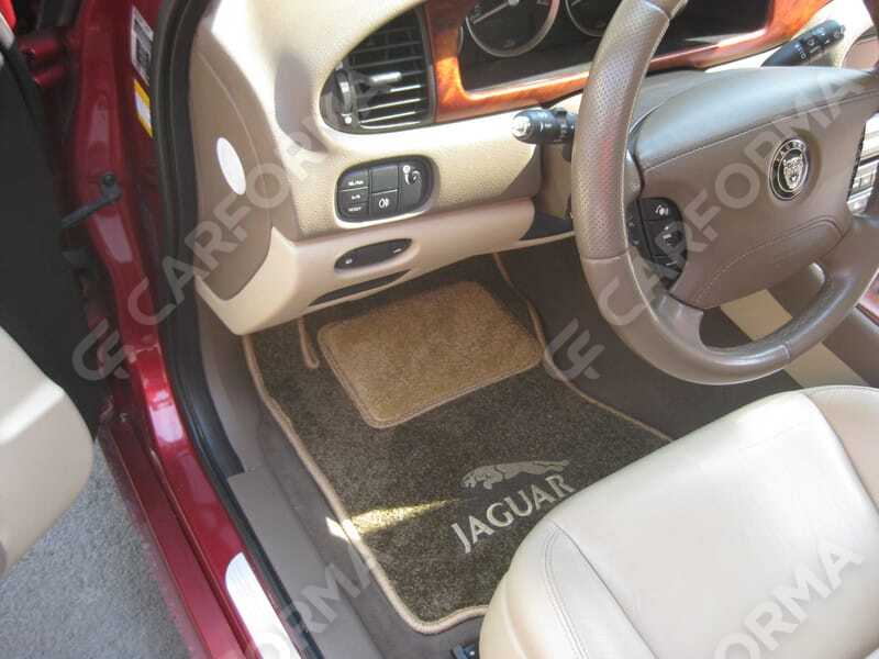 Ворсовые коврики на Jaguar S-Type 1998&nbsp;-&nbsp;2008 в Стерлитамаке