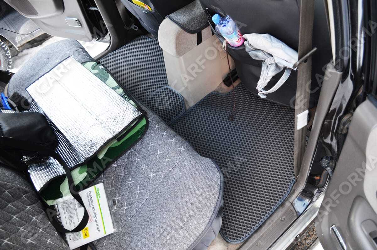 Ворсовые коврики на Mitsubishi Pajero Sport I 1998&nbsp;-&nbsp;2009 в Стерлитамаке