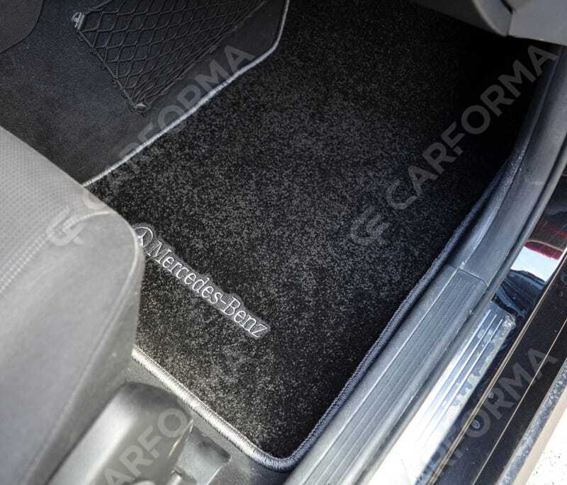 Ворсовые коврики на Mercedes GLK (X204) 2008&nbsp;-&nbsp;2015 в Стерлитамаке