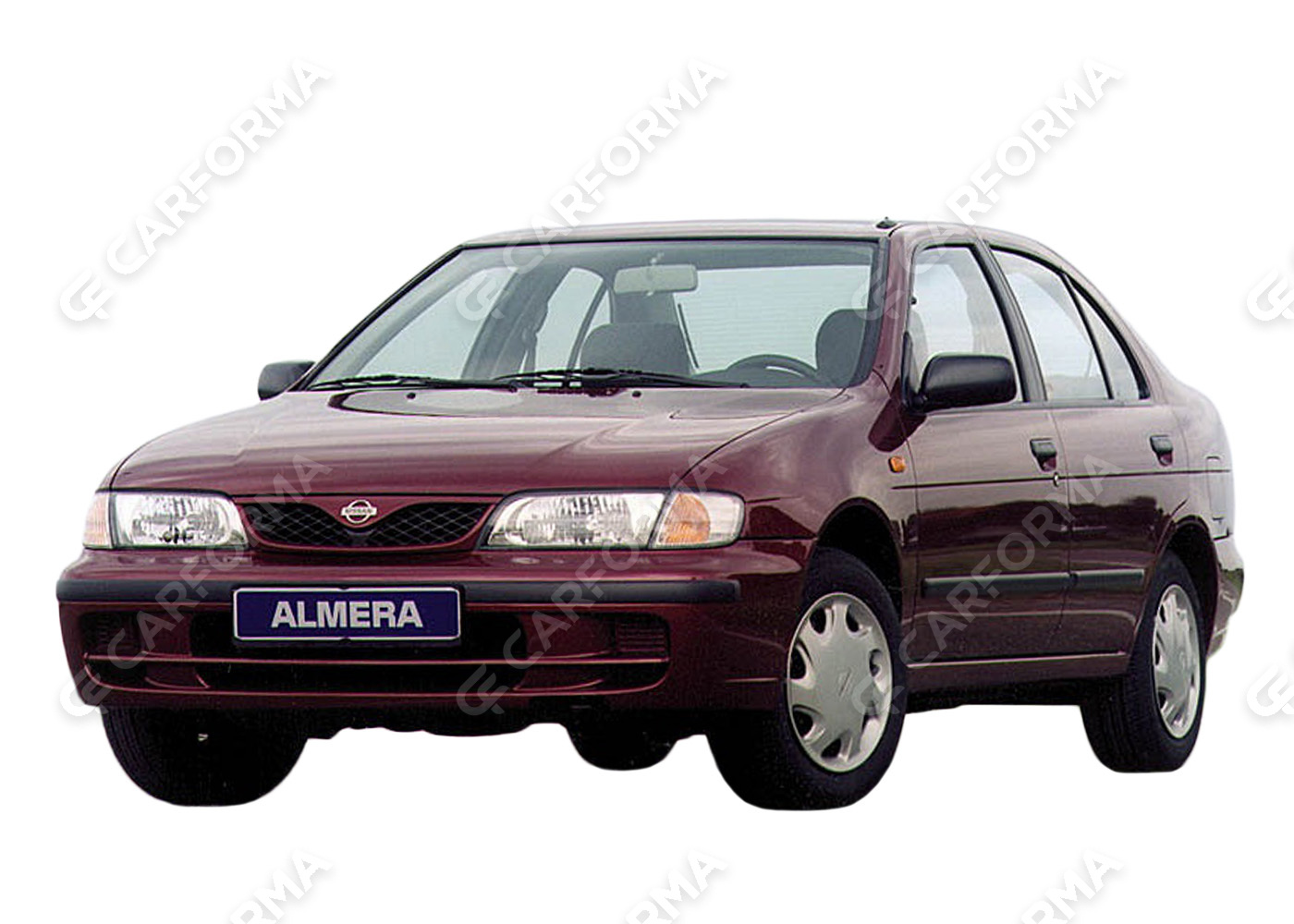 Ворсовые коврики на Nissan Almera 1 (N15) 1995&nbsp;-&nbsp;2000