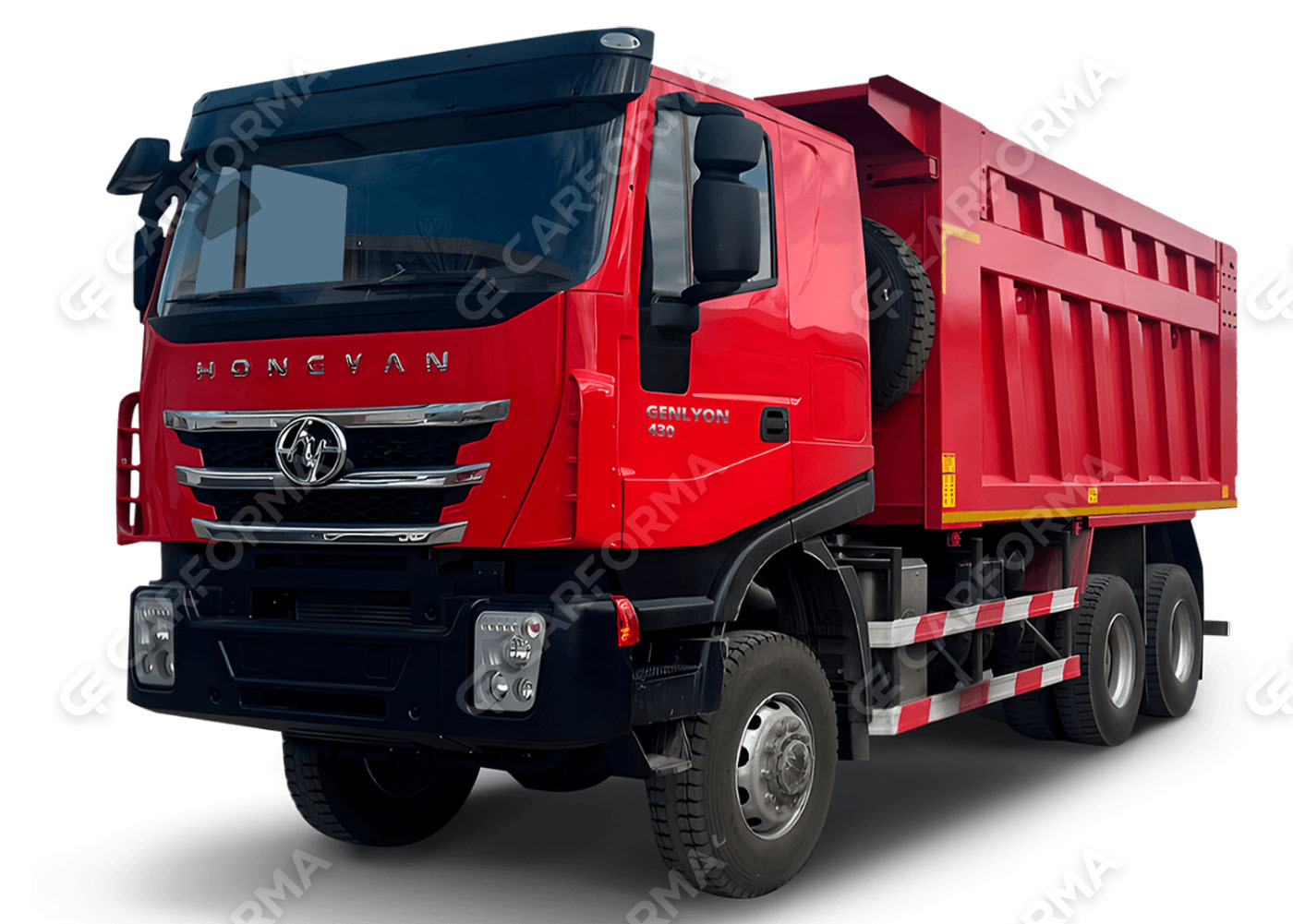Ворсовые коврики на Hongyan SAIC-IVECO Genlyon кабина C500 2023&nbsp;-&nbsp;2026