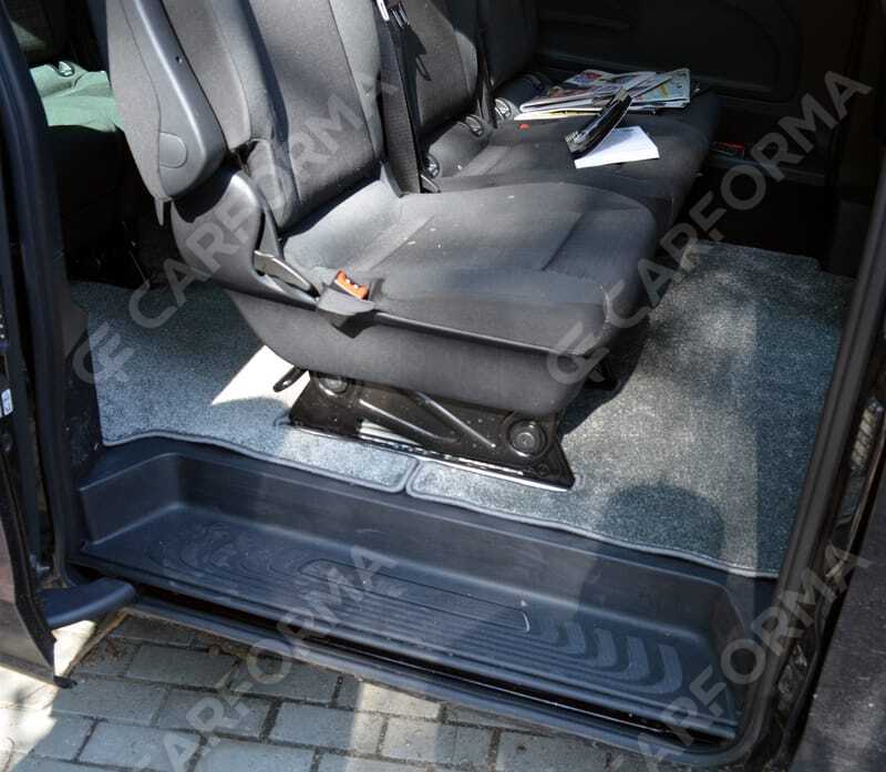 Ворсовые коврики на Mercedes V-класс (W447) 2014&nbsp;-&nbsp;2026 в Стерлитамаке