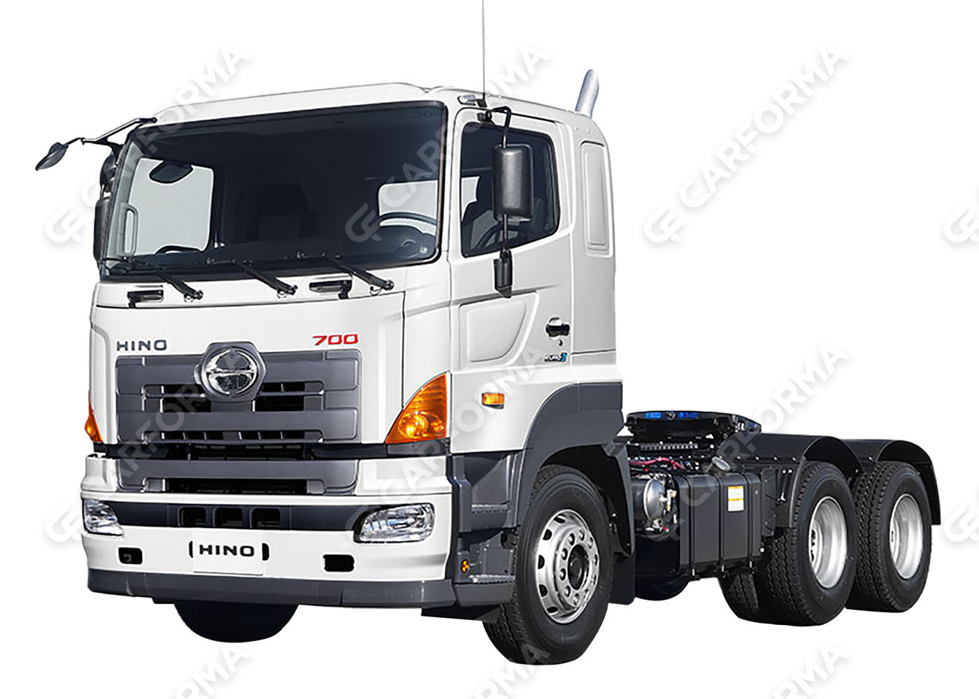 Ворсовые коврики на Hino 700 2003&nbsp;-&nbsp;2017