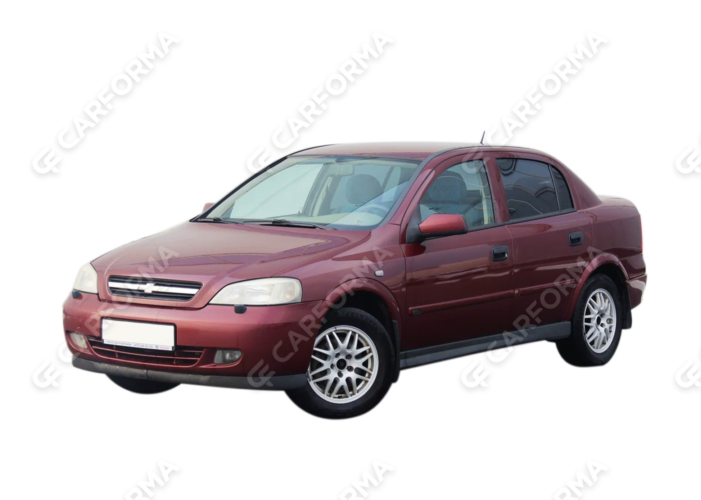 Ворсовые коврики на Chevrolet Viva 2004&nbsp;-&nbsp;2008 в Стерлитамаке