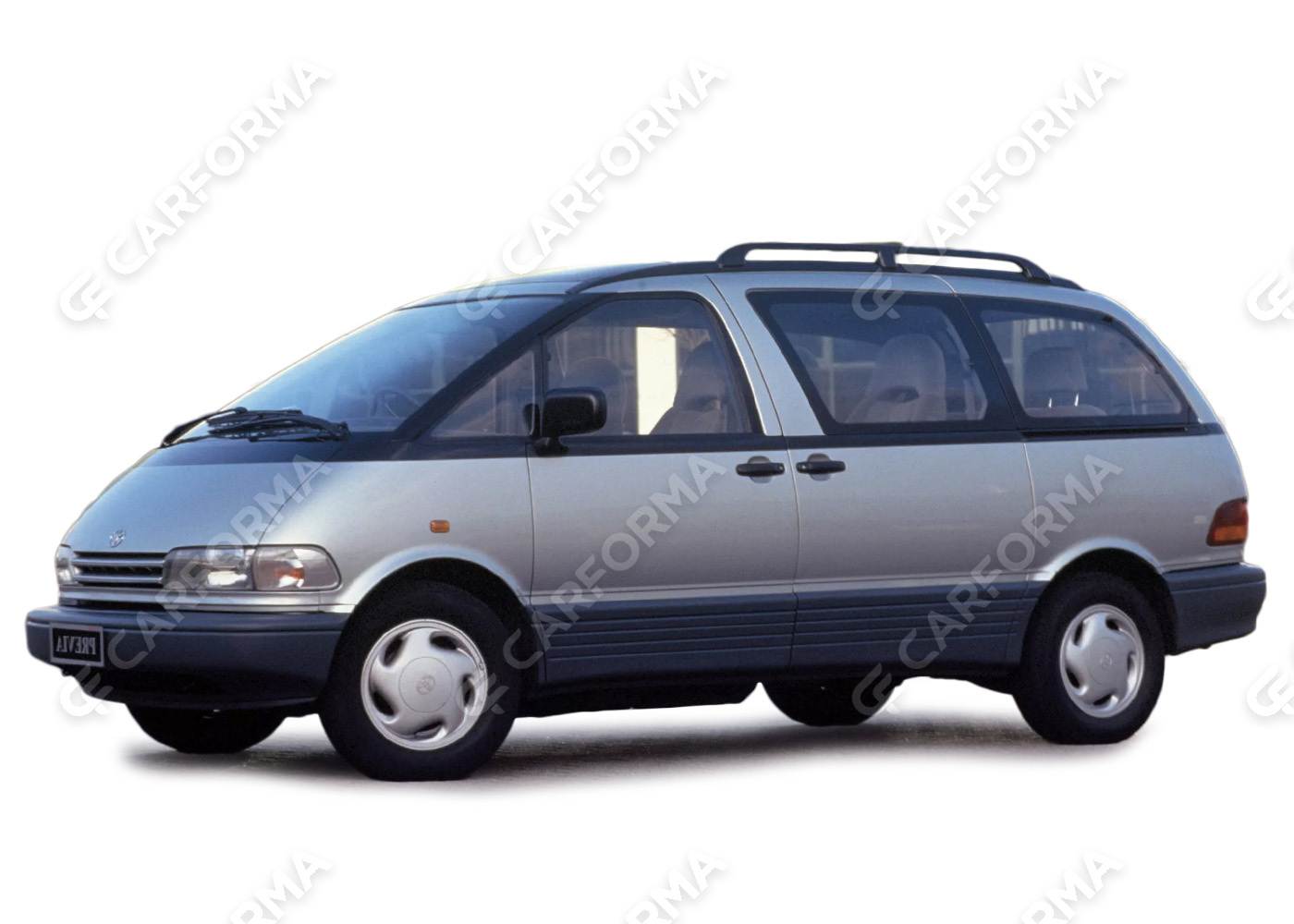 Ворсовые коврики на Toyota Previa (XR10, XR20) 1990&nbsp;-&nbsp;2000