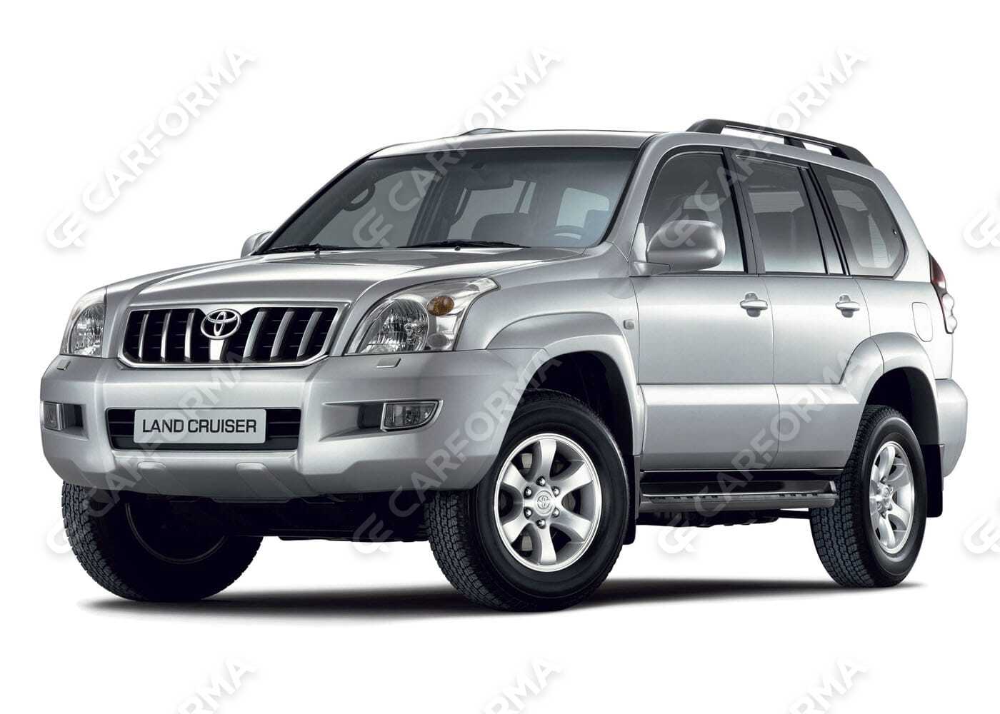 Ворсовые коврики на Toyota Land Cruiser Prado 120 2002&nbsp;-&nbsp;2009 в Стерлитамаке
