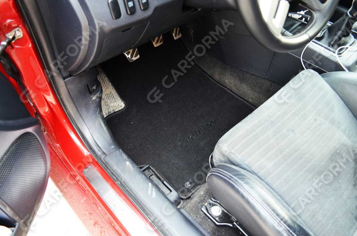 Ворсовые коврики на Mitsubishi Lancer X 2007&nbsp;-&nbsp;2017 в Стерлитамаке
