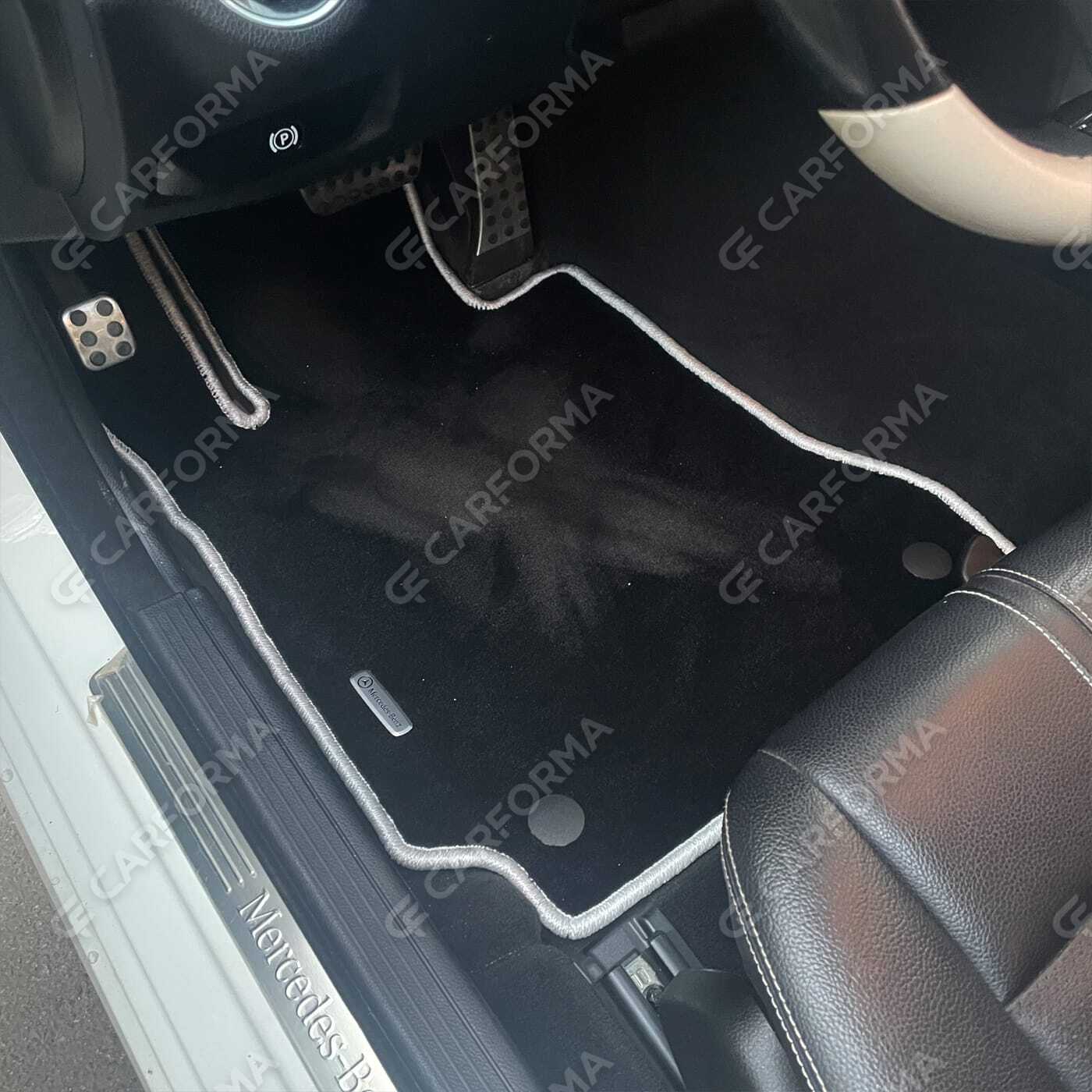Ворсовые коврики на Mercedes C (W204) 2007&nbsp;-&nbsp;2015 в Стерлитамаке