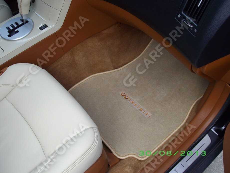 Ворсовые коврики на Infiniti FX I 2003&nbsp;-&nbsp;2008 в Стерлитамаке