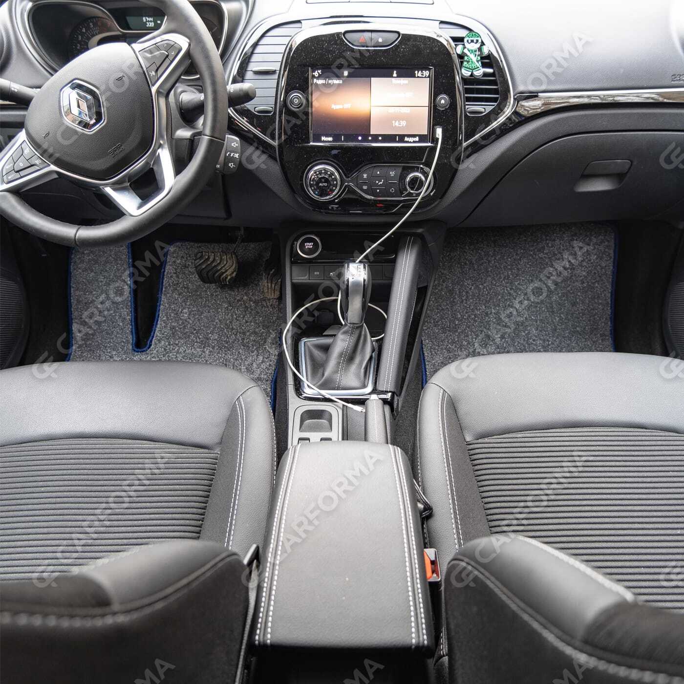 Ворсовые коврики на Renault Kaptur 2016&nbsp;-&nbsp;2022 в Стерлитамаке