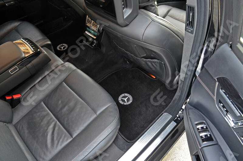 Ворсовые коврики на Mercedes S (W221) 2005&nbsp;-&nbsp;2013 в Стерлитамаке