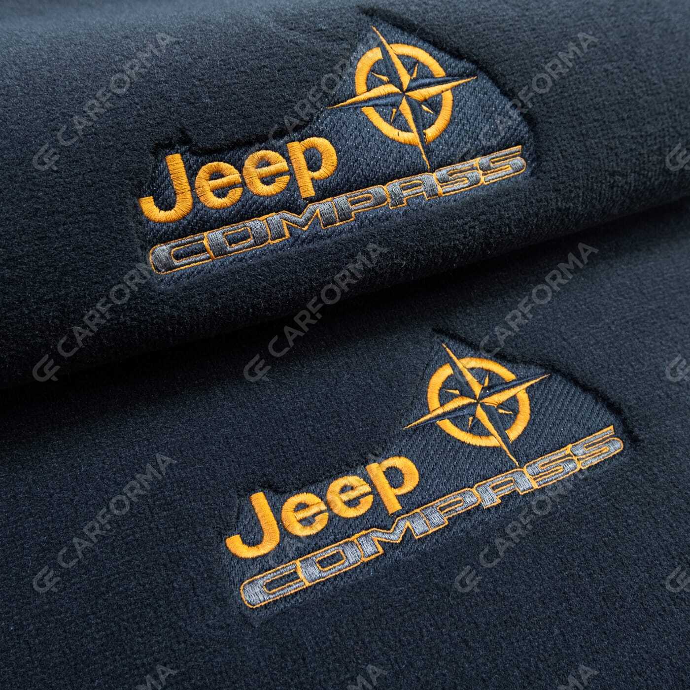 Ворсовые коврики на Jeep Compass (MP) 2016&nbsp;-&nbsp;2026 в Стерлитамаке