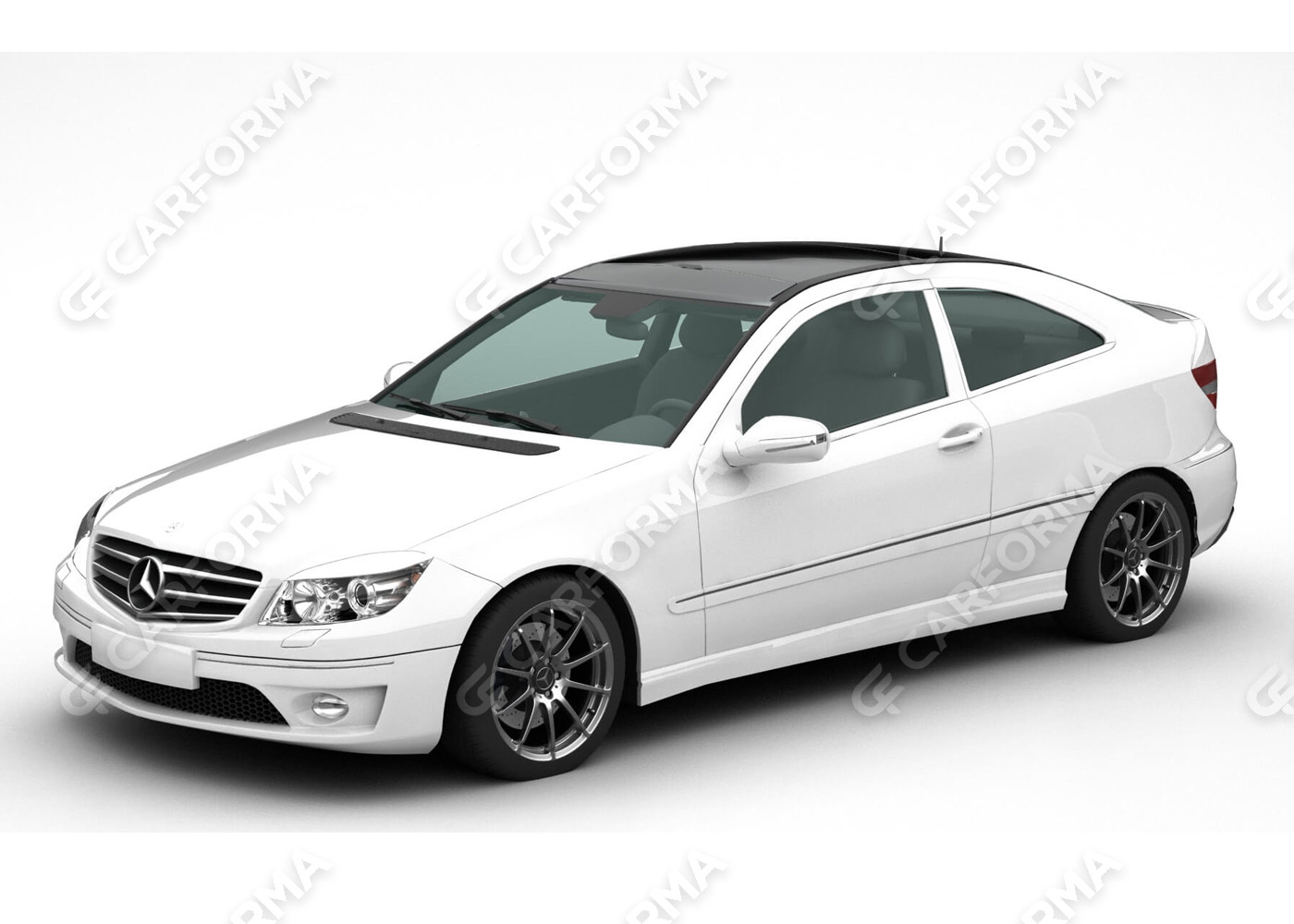 Ворсовые коврики на Mercedes CLC (CL203) 2008&nbsp;-&nbsp;2011 в Стерлитамаке