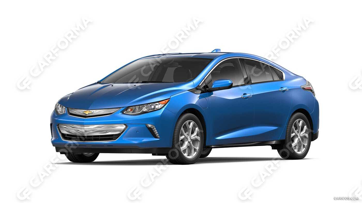 Ворсовые коврики на Chevrolet Volt II 2015&nbsp;-&nbsp;2019