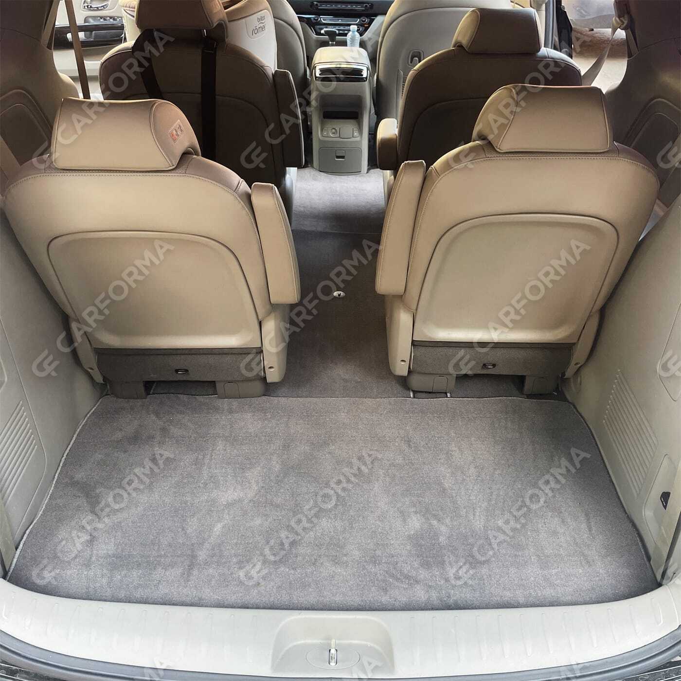 Ворсовые коврики на KIA Carnival III 9 мест и 11 мест 2014&nbsp;-&nbsp;2021 в Стерлитамаке