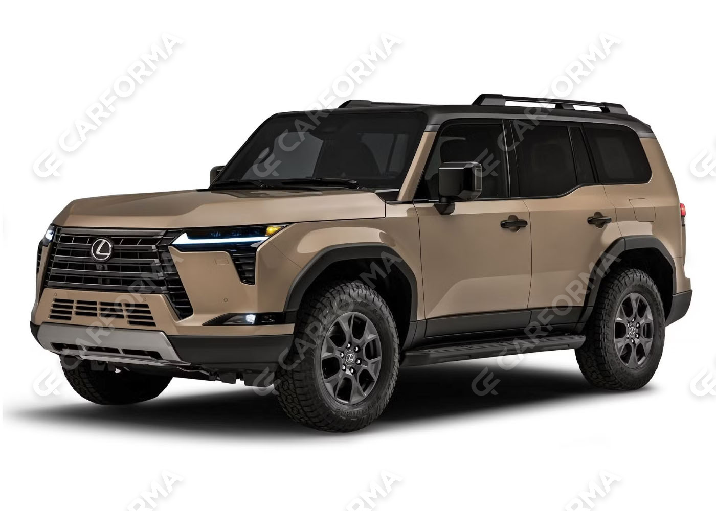 Ворсовые коврики на Lexus GX 550 2023&nbsp;-&nbsp;2026