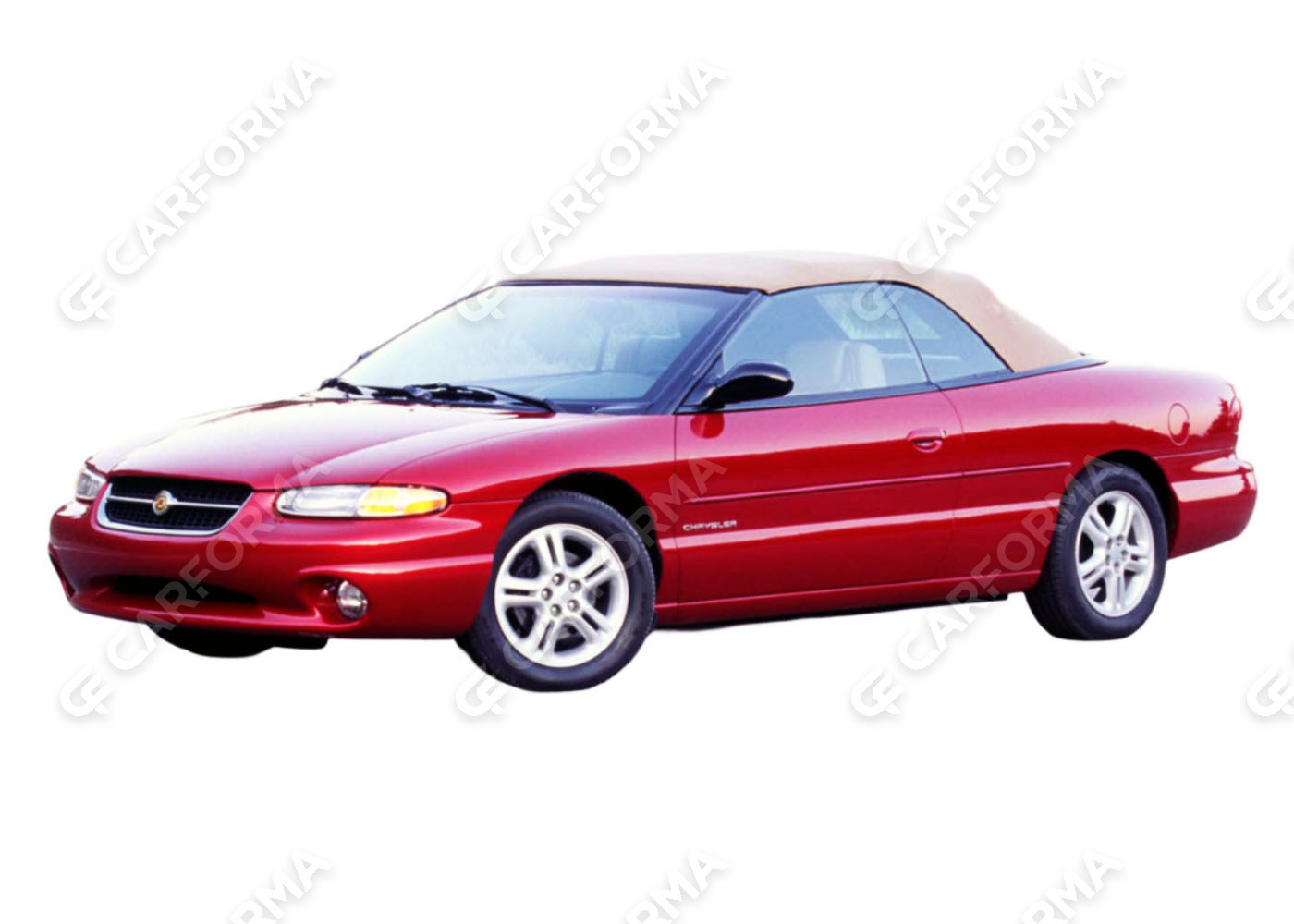 Ворсовые коврики на Chrysler Sebring I Cabrio 1995&nbsp;-&nbsp;2000