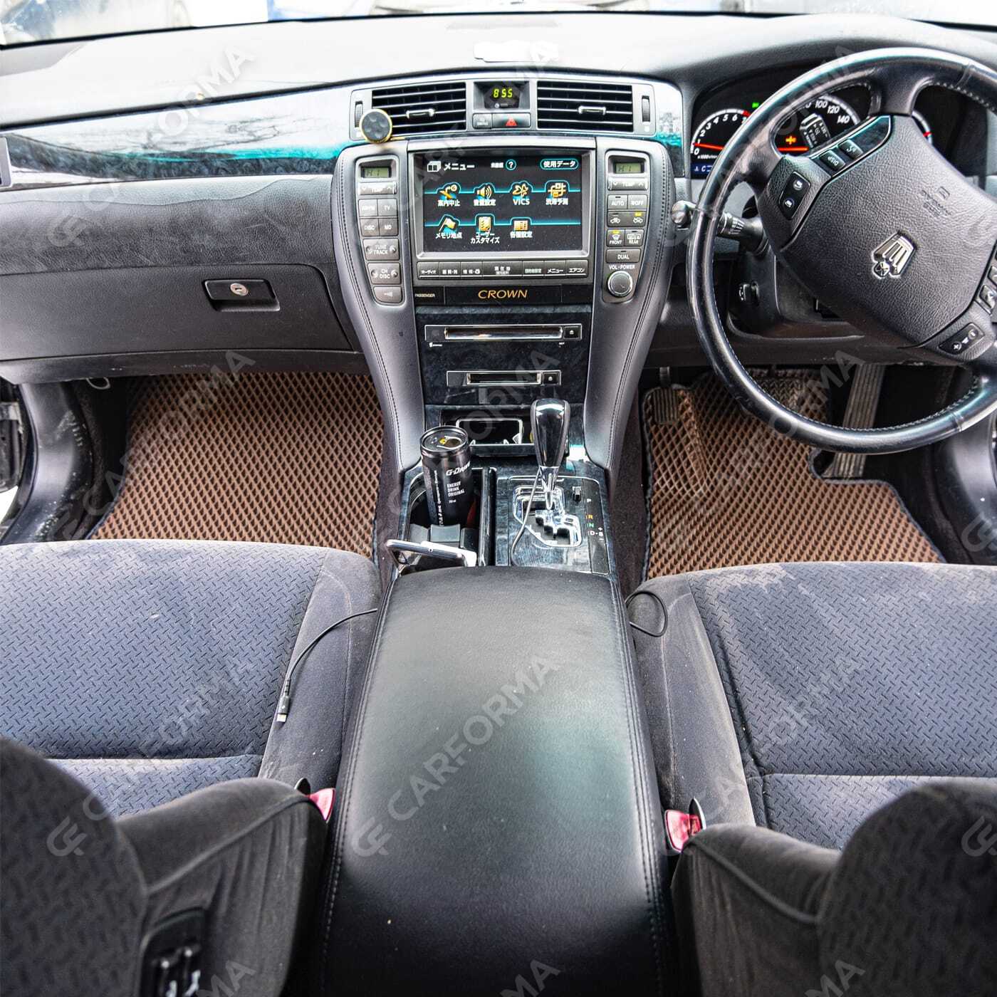 Ворсовые коврики на Toyota Crown (S180) 2003&nbsp;-&nbsp;2008 в Стерлитамаке