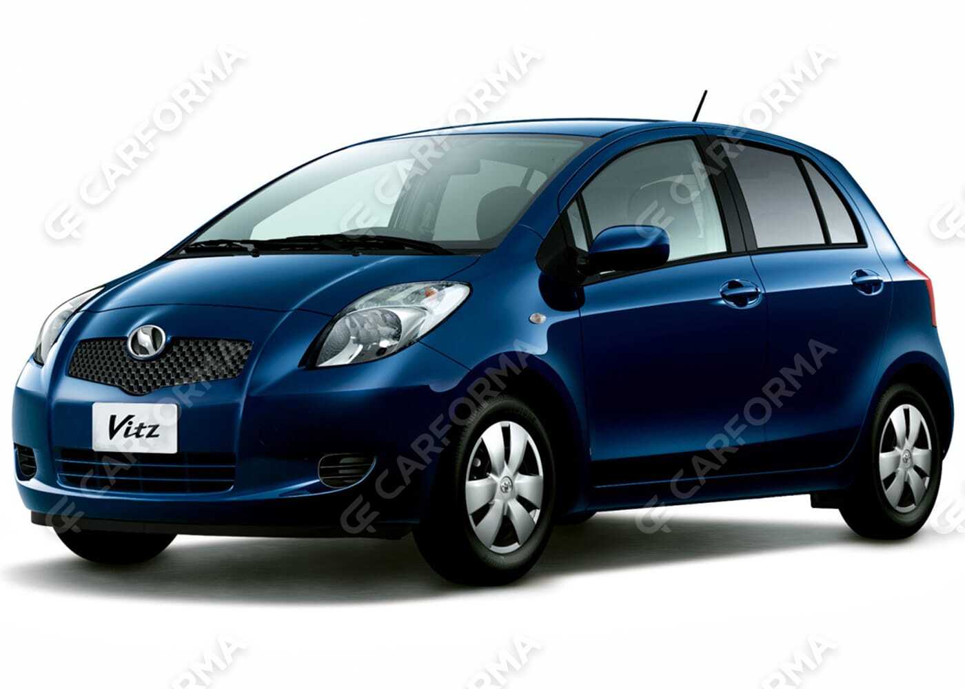 Ворсовые коврики на Toyota Vitz II 2005&nbsp;-&nbsp;2010