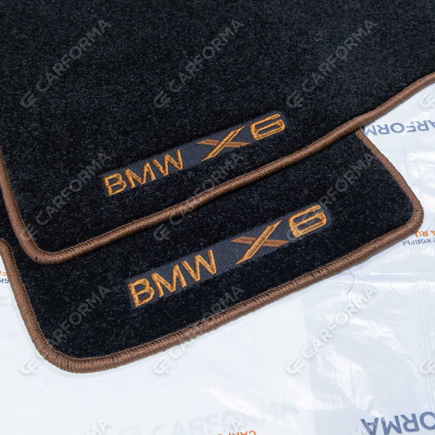 Ворсовые коврики на BMW X6 (G06) 2019&nbsp;-&nbsp;2026 в Стерлитамаке
