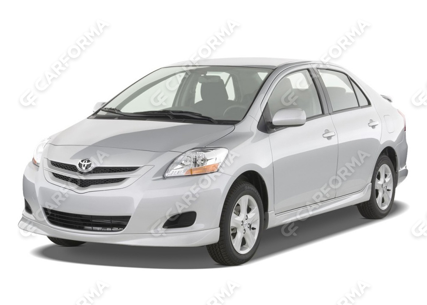 Ворсовые коврики на Toyota Belta 2005&nbsp;-&nbsp;2012