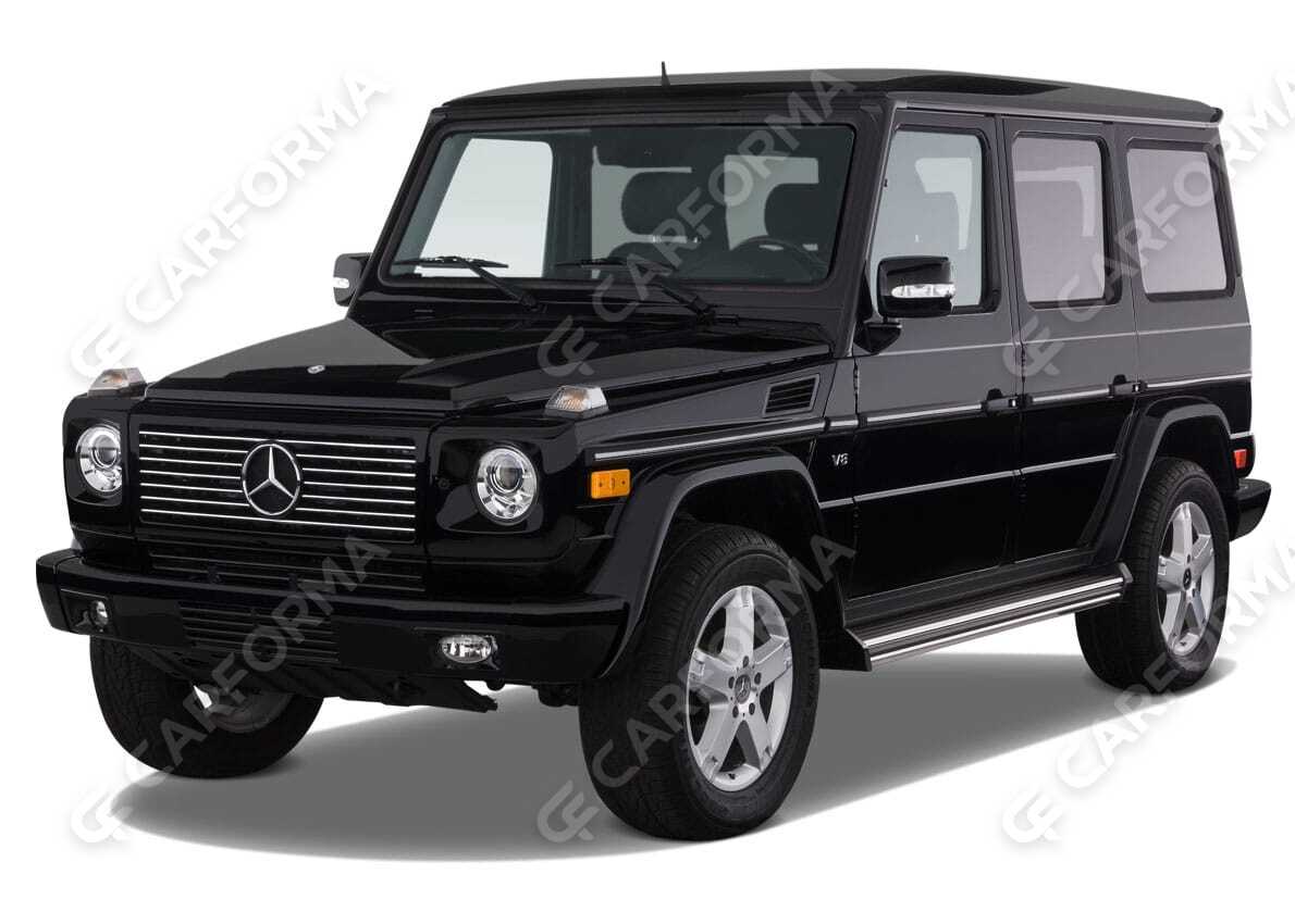Ворсовые коврики на Mercedes G (W463) рестайлинг 2001&nbsp;-&nbsp;2018