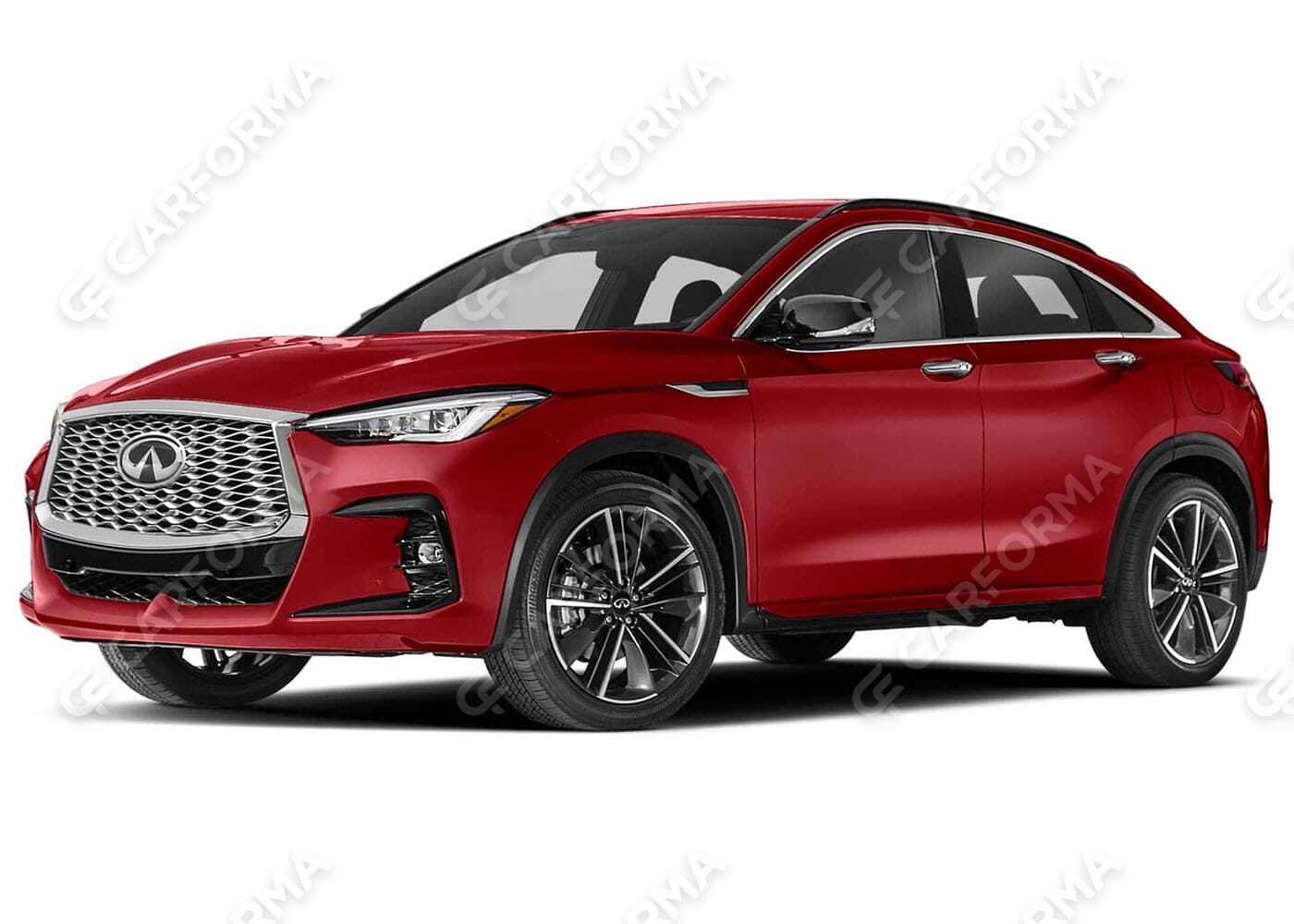 Ворсовые коврики на Infiniti QX55 2020&nbsp;-&nbsp;2026