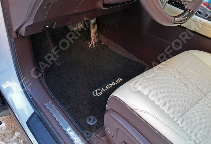 Ворсовые коврики на Lexus RX IV 2015&nbsp;-&nbsp;2022 в Стерлитамаке