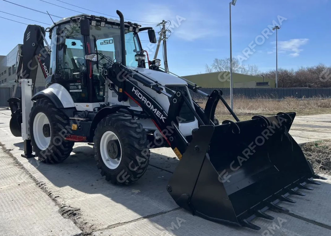 Коврики на Спецтехника Экскаватор-погрузчик Hidromek HMK 102B Alpha K4 2022&nbsp;-&nbsp;2026 в Стерлитамаке