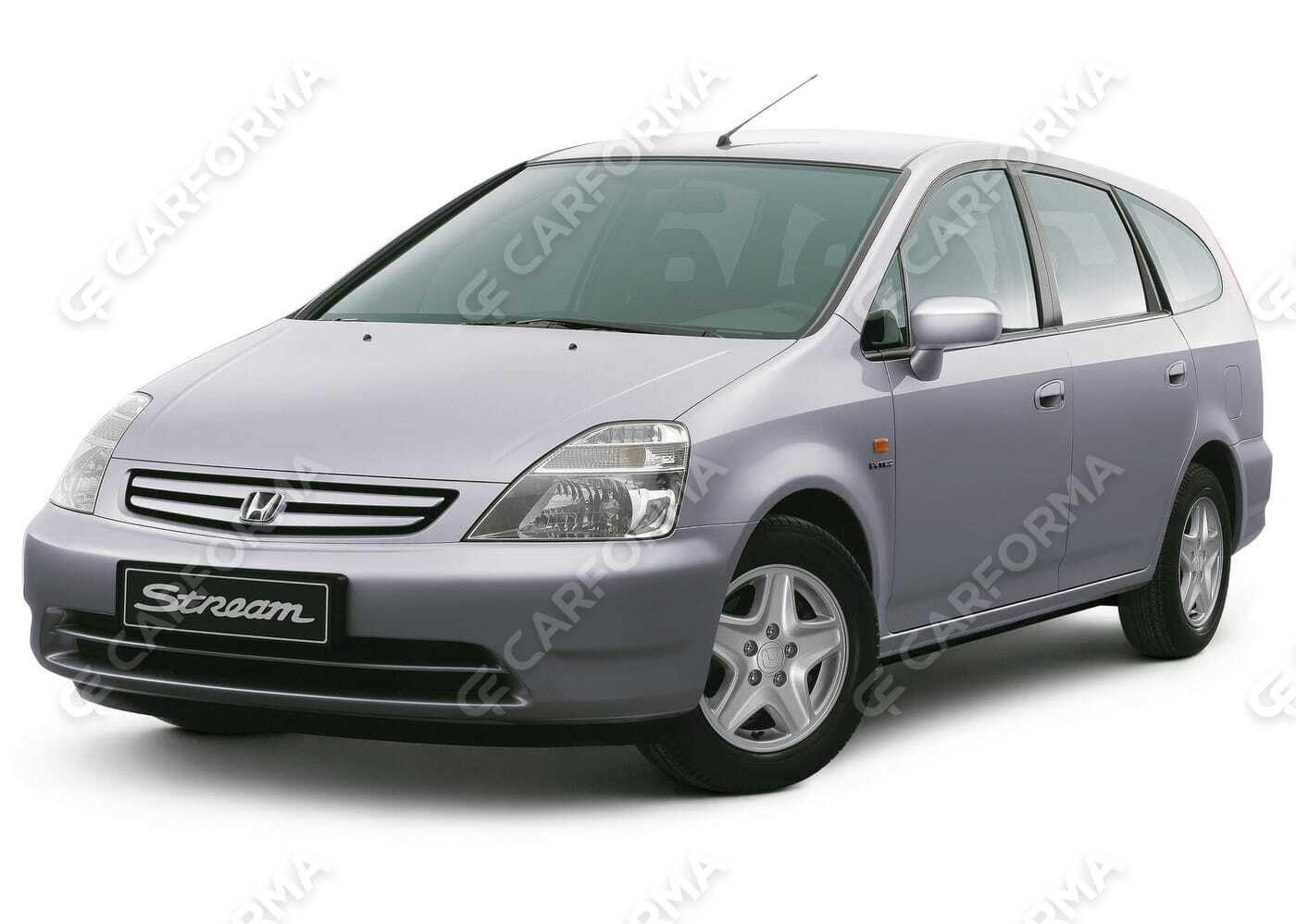 Ворсовые коврики на Honda Stream I 2wd 2000&nbsp;-&nbsp;2006