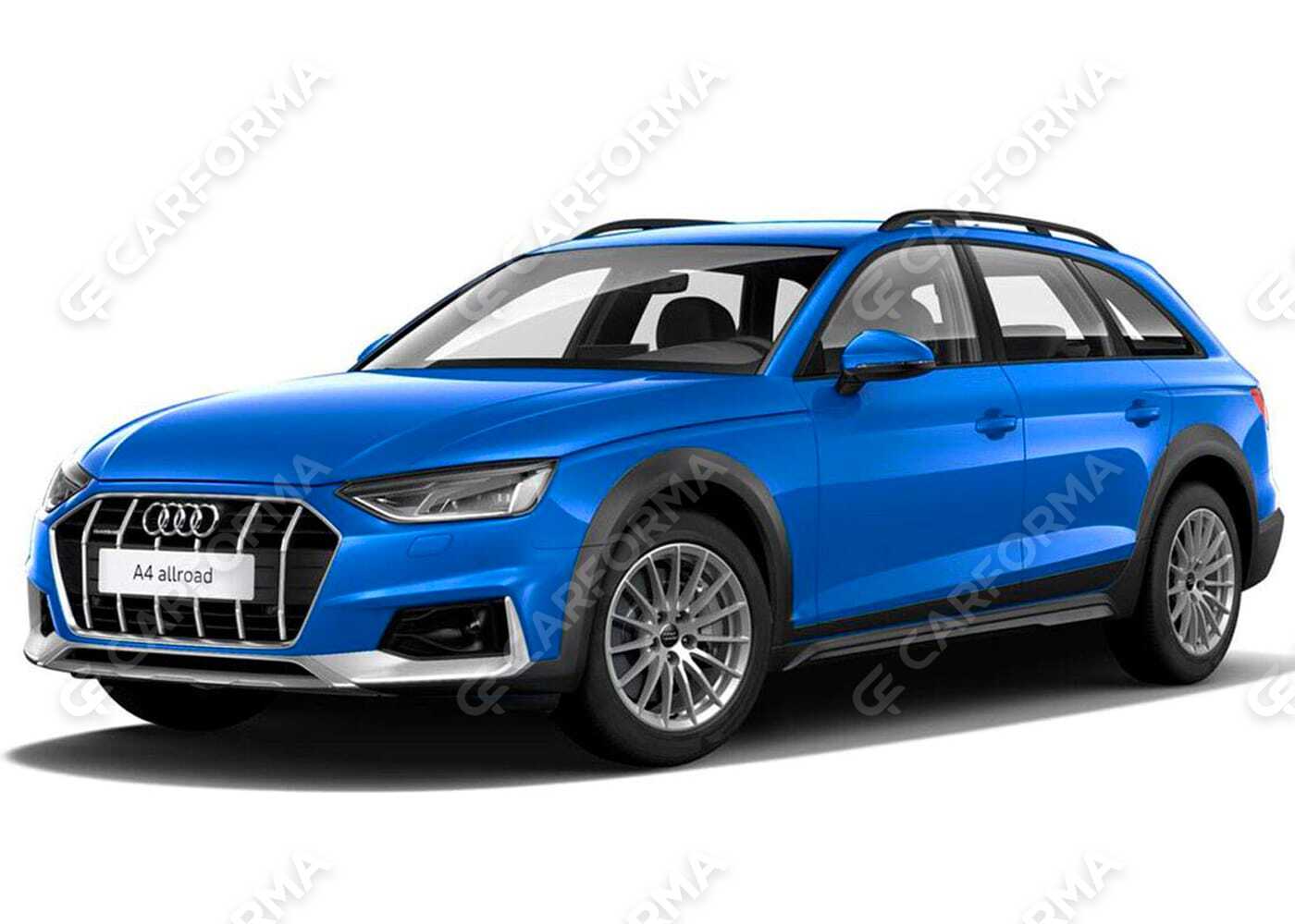 Ворсовые коврики на Audi A4 Allroad quattro (B9) 2016&nbsp;-&nbsp;2026