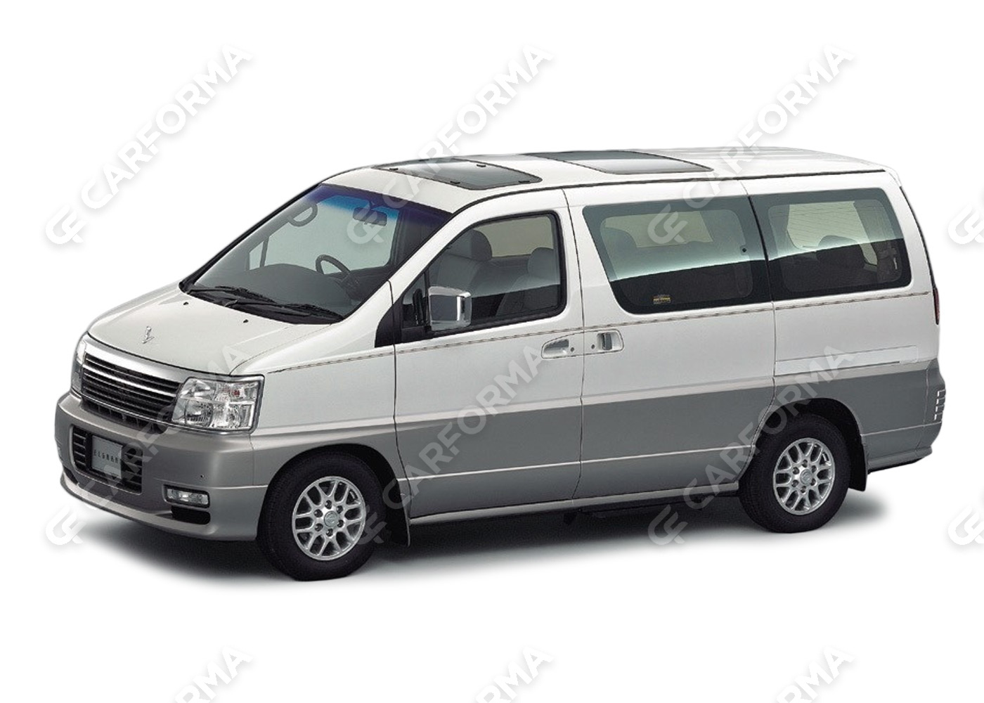 Ворсовые коврики на Nissan Elgrand (E50) 1997&nbsp;-&nbsp;2002 в Стерлитамаке