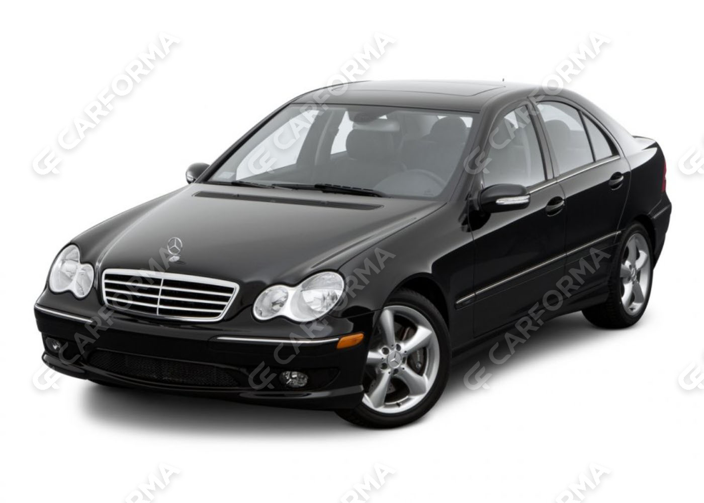 Ворсовые коврики на Mercedes C (W203) 2000&nbsp;-&nbsp;2008