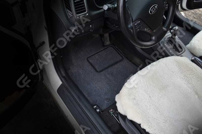 Ворсовые коврики на KIA Cerato III 2013&nbsp;-&nbsp;2020 в Стерлитамаке