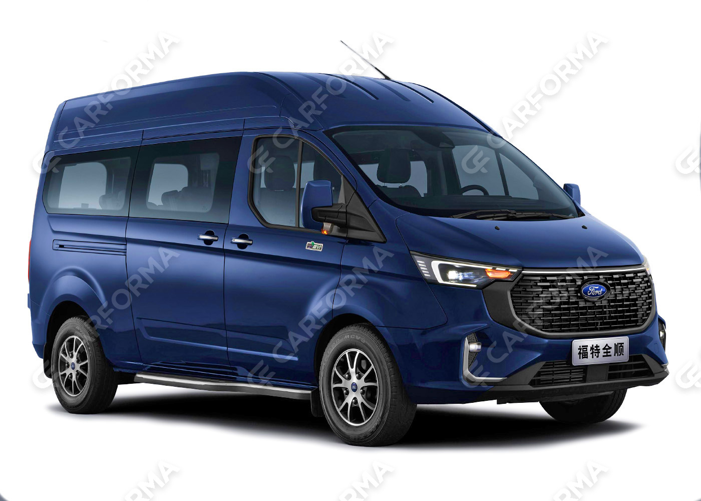 Ворсовые коврики на Ford Transit Custom 2 2023&nbsp;-&nbsp;2026