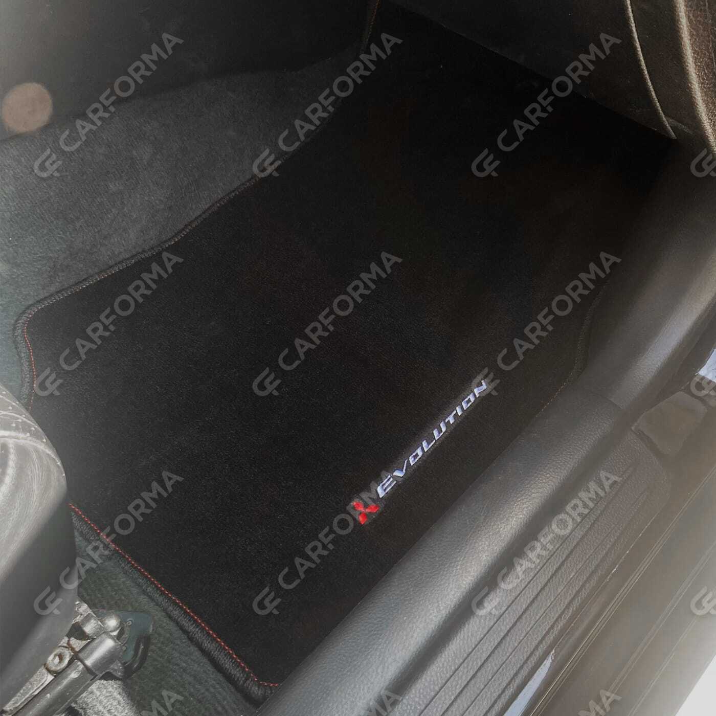 Ворсовые коврики на Mitsubishi Lancer Evolution VII 2001&nbsp;-&nbsp;2003 в Стерлитамаке