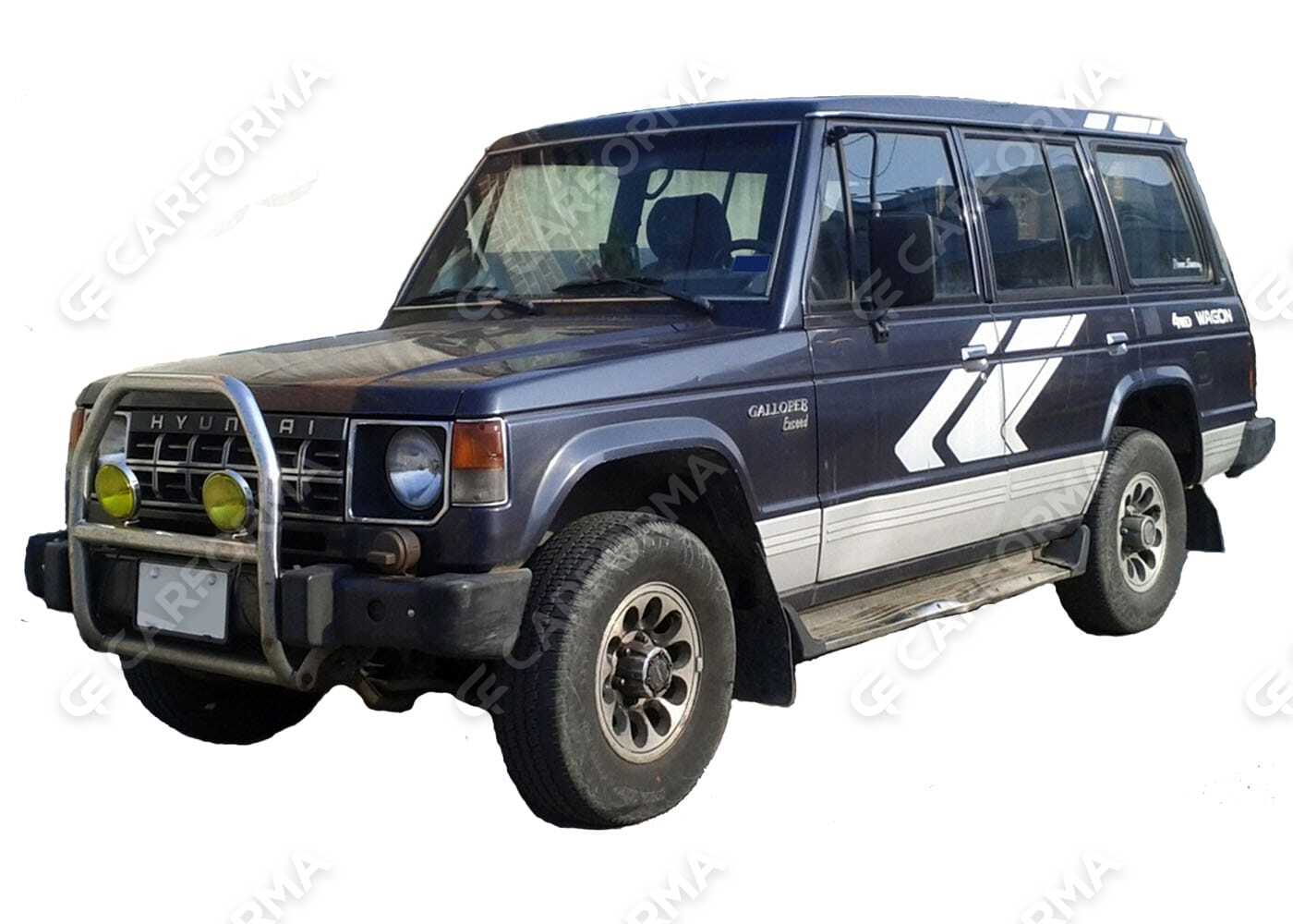 Ворсовые коврики на Hyundai Galloper I 1991&nbsp;-&nbsp;1997