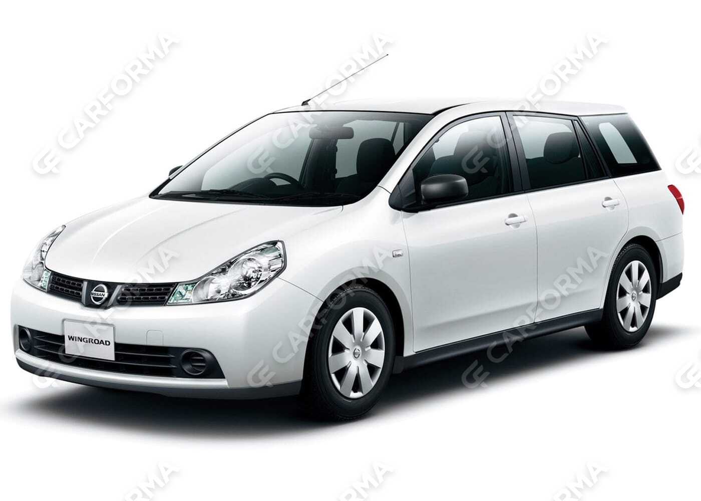 Ворсовые коврики на Nissan Wingroad (Y12) 2005&nbsp;-&nbsp;2018