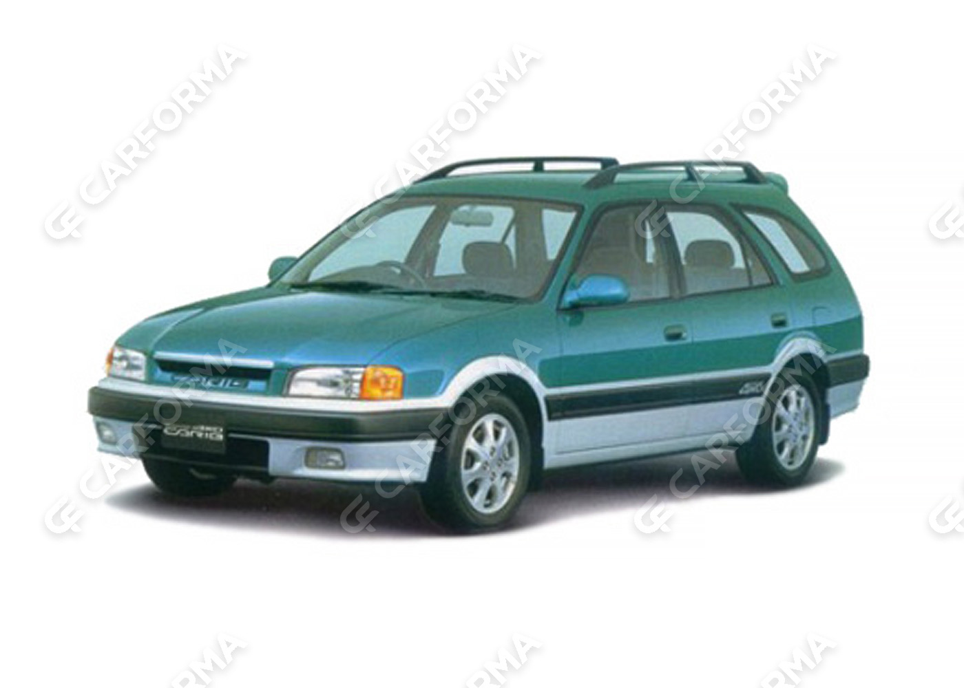 Ворсовые коврики на Toyota Sprinter Carib (E11) 1995&nbsp;-&nbsp;2002 в Стерлитамаке