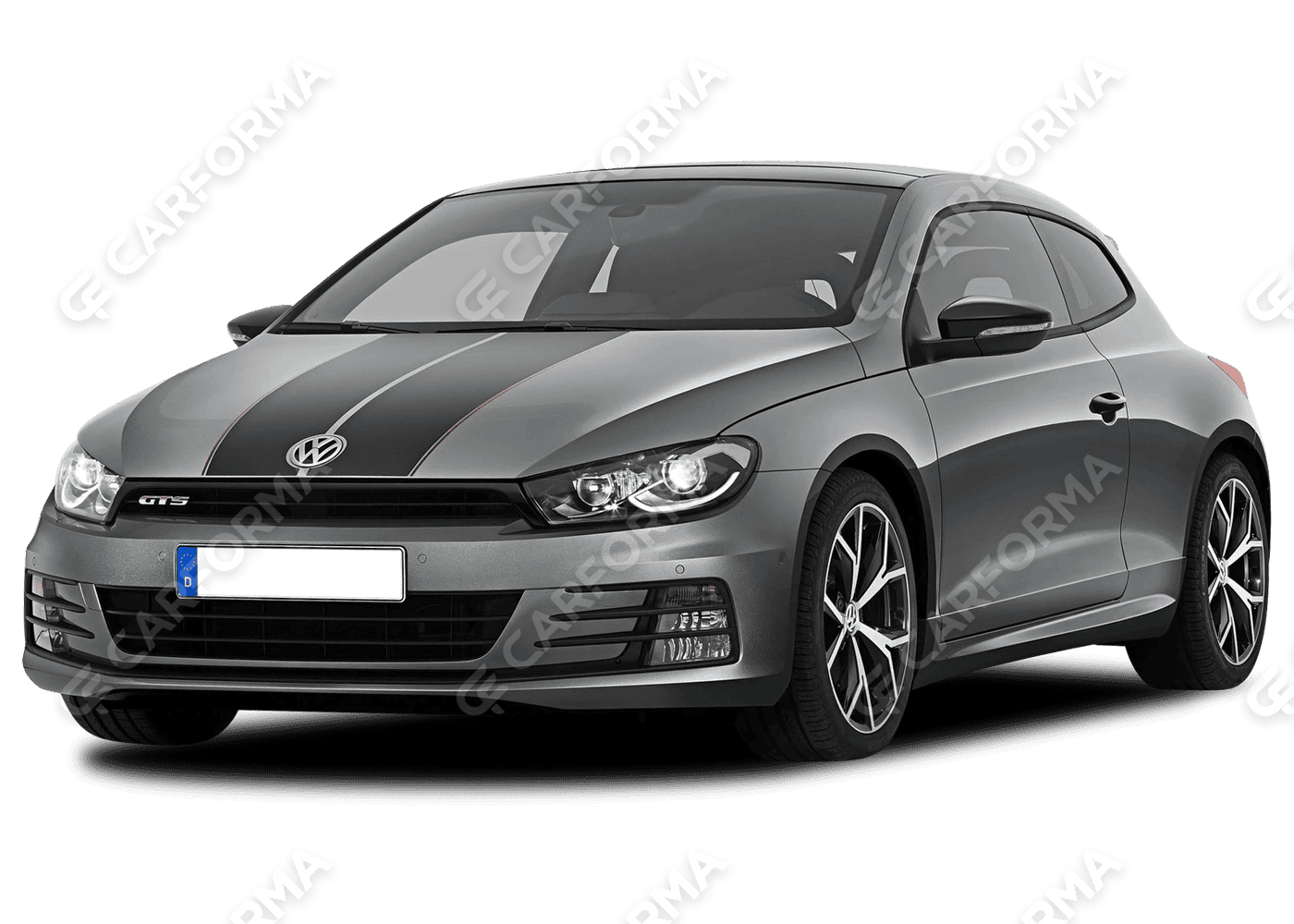 Ворсовые коврики на Volkswagen Scirocco 2008&nbsp;-&nbsp;2017