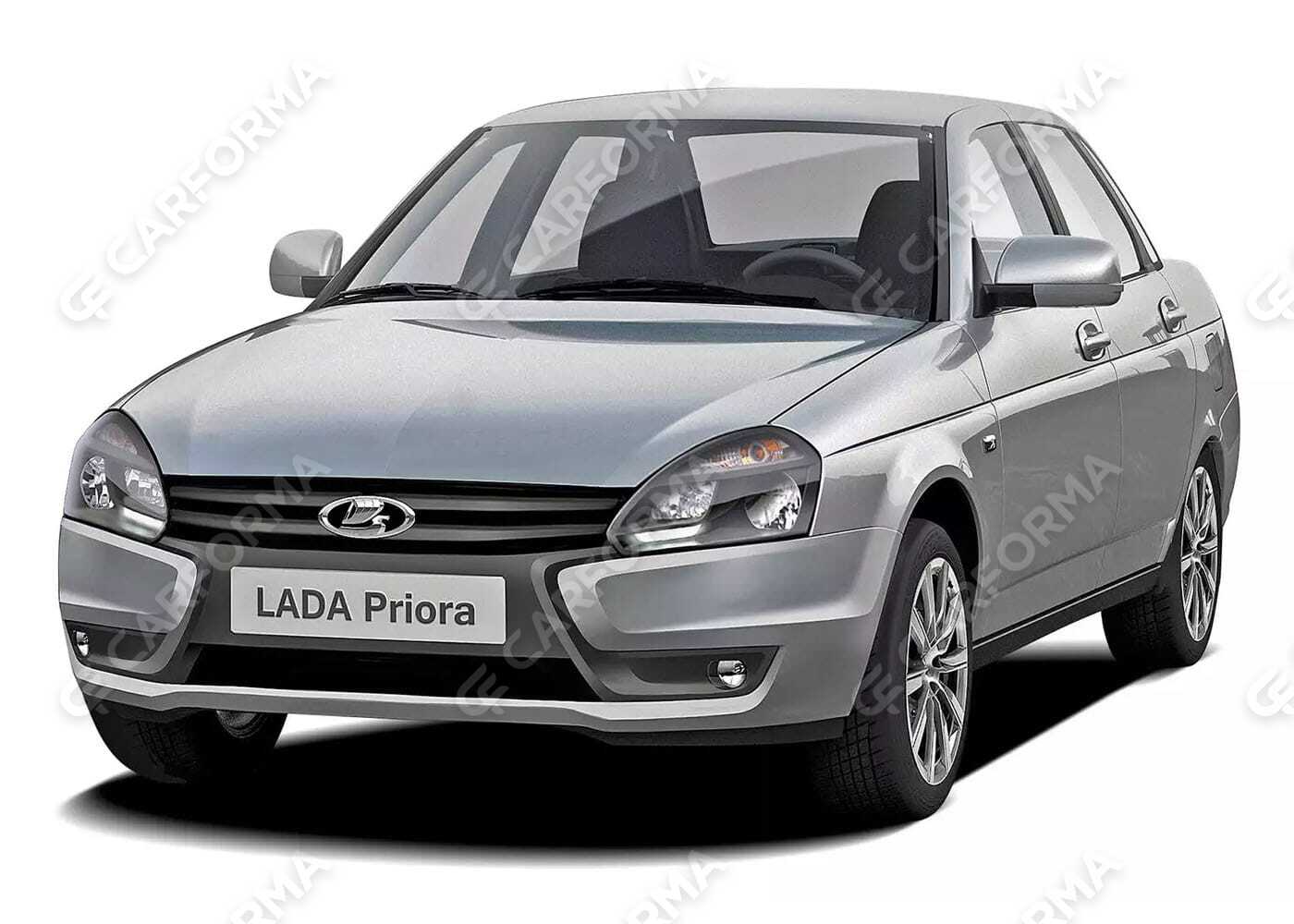 Ворсовые коврики на Lada (ВАЗ) Priora 2007&nbsp;-&nbsp;2018